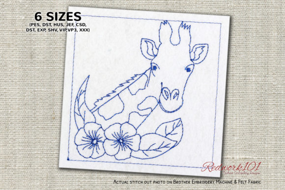 A Designer's Review of Giraffe with Flowers Lineart