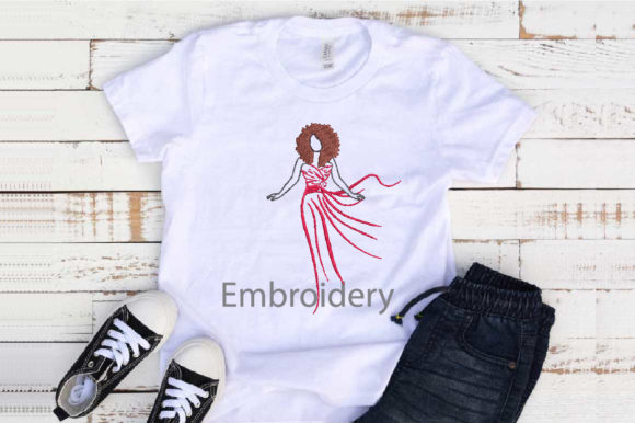 Afro Queen Black Woman: Embroidery Design Review