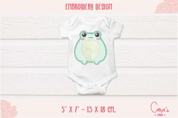 Cara s Embor Frog Applique: A Professional Design Review