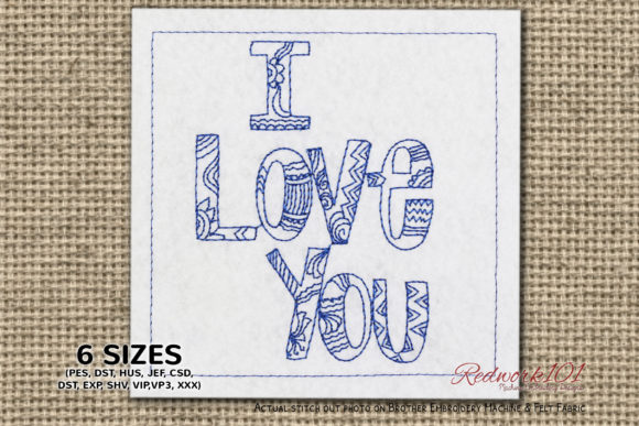 I Love You Bluework – A Designer’s Review